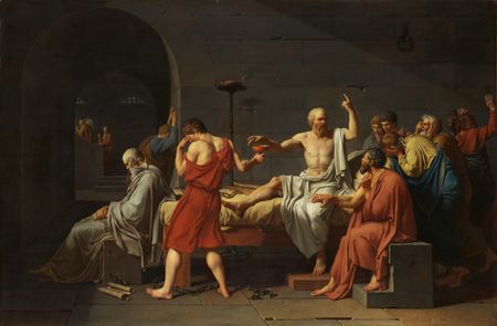 The Death of Socrates by David