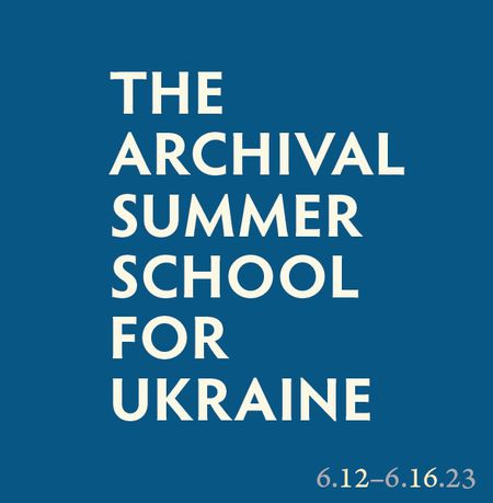 Archival Summer School for Ukraine